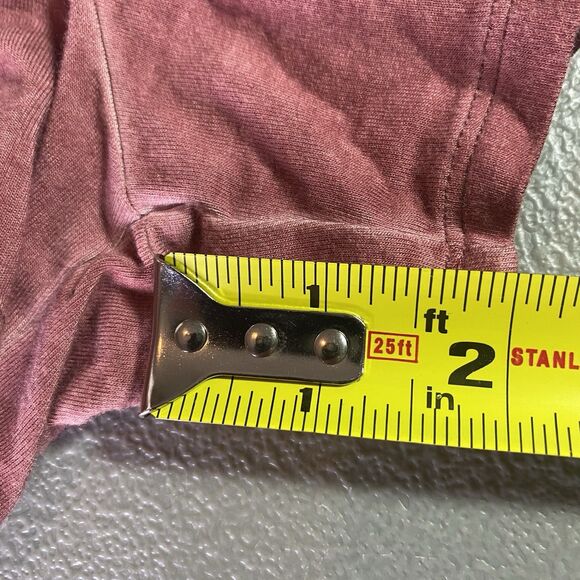 American Eagle Romper Womens Blush Pink Flutter Sleeve One Piece Stretch M Short - Picture 7 of 11